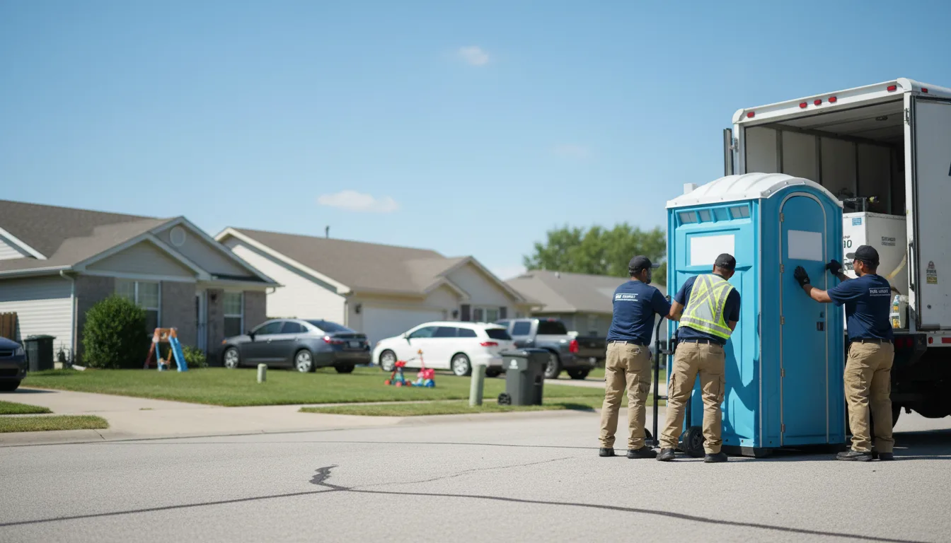 Standard Porta Potty Rentals in Lopeno, TX near me
